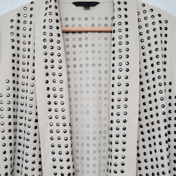 Blaque Label Studfest Studded Beige Jacket - Picture 5 of 5